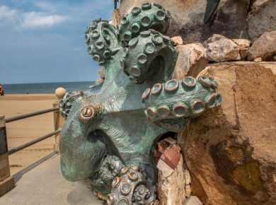 Photo Beachfront promenade