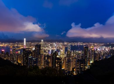 Photo Cityscape skyline