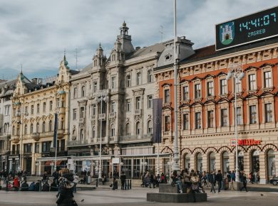 Photo Zagreb skyline