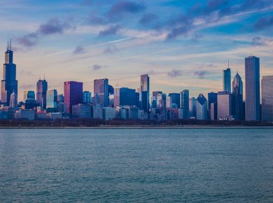 Photo Cityscape skyline